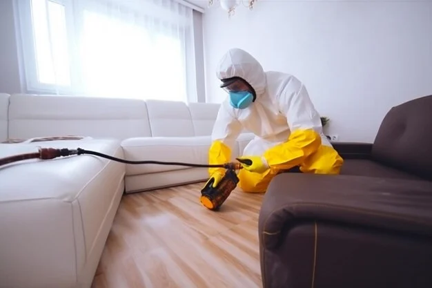 Controle de insetos rasteiros e voadores